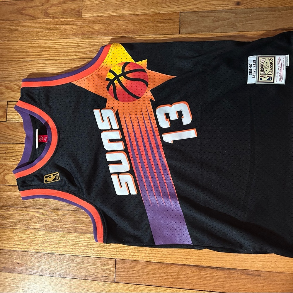 Phoenix Suns Black Basketball Jersey